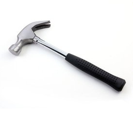 Mỹ loại sợi thủy tinh xử lý cong vuốt thẳng Carpenter búa