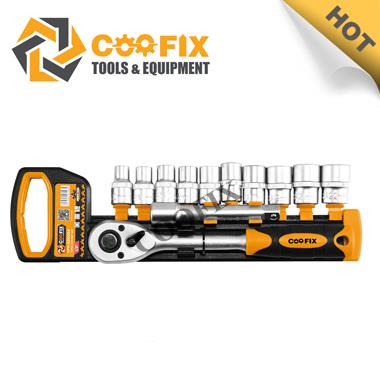Dụng cụ cầm tay Dụng cụ cầm tay 3/8 'DR 11pcs Điều chỉnh Allen Wrench Và Socket Set Novelty Tool